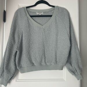 Cropped sweater from Warm & Cozy